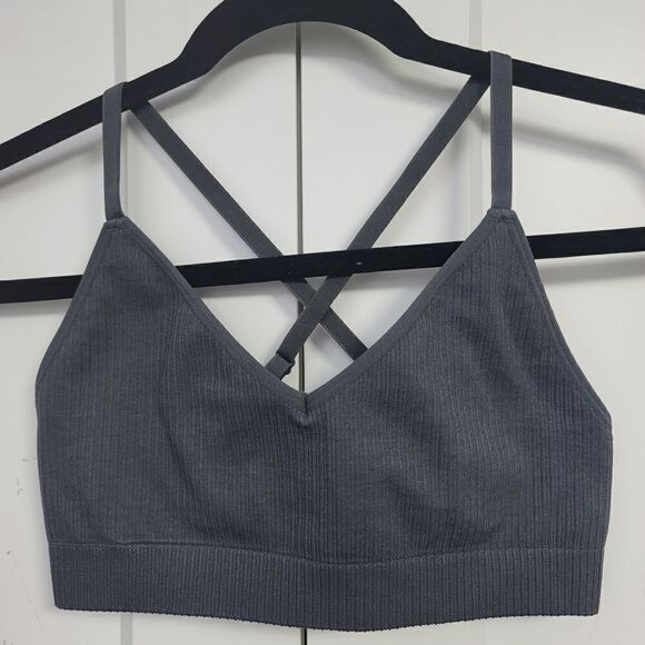 Good American seamless chunky rib bra, 1/2 - Picture 4 of 8